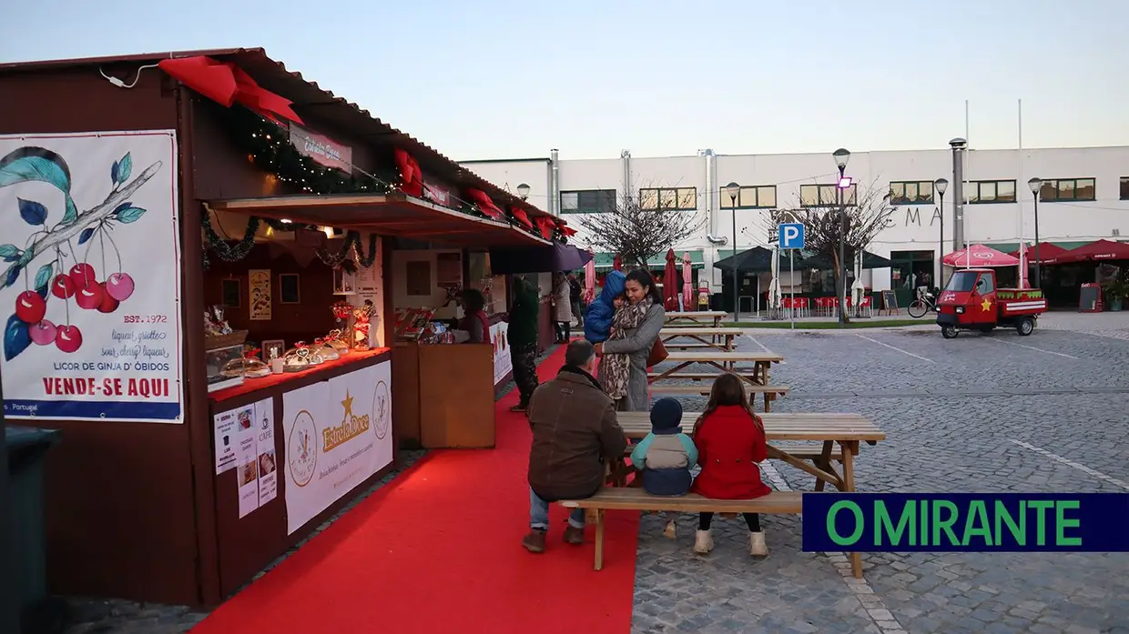 Mercado de Natal de Alpiarça recebeu "O Mundo do Chocolate"