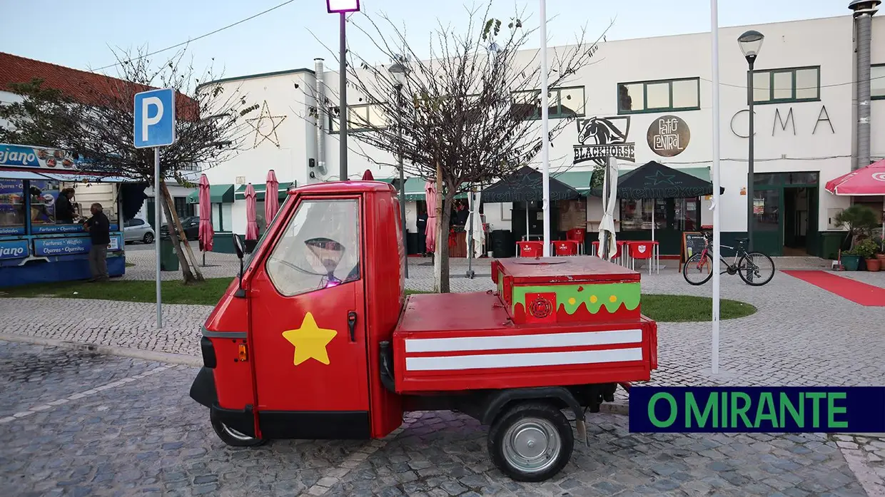 Mercado de Natal de Alpiarça recebeu "O Mundo do Chocolate"