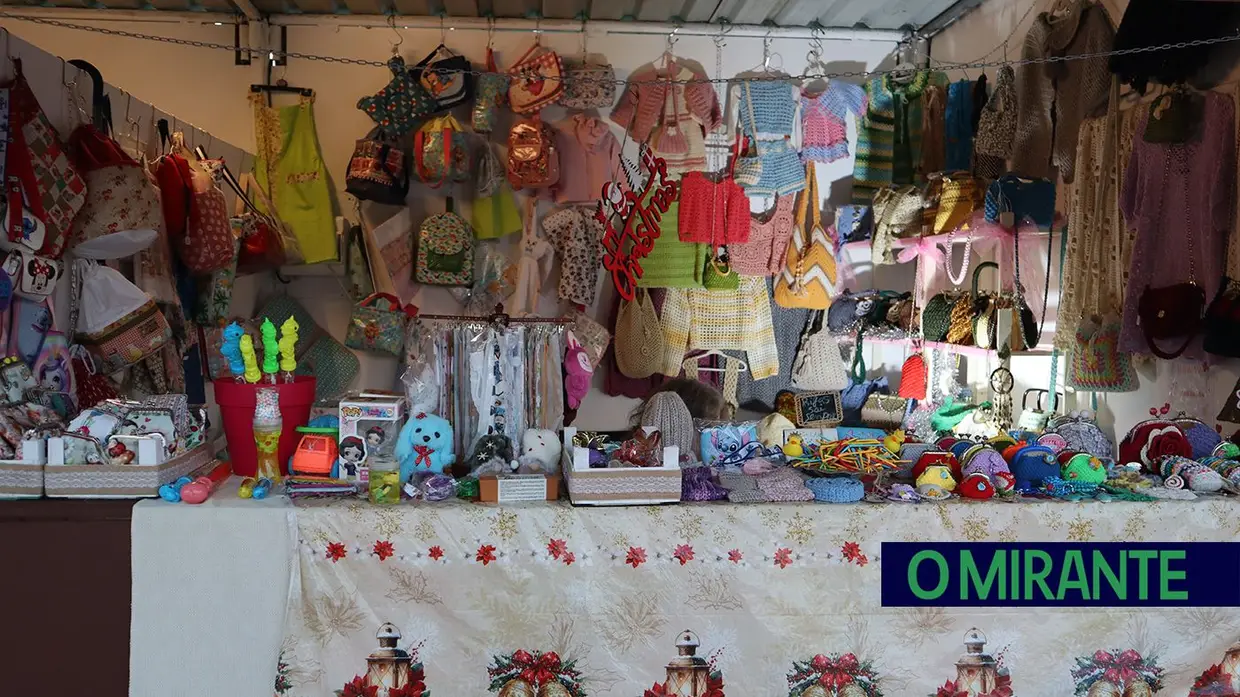 Mercado de Natal de Alpiarça recebeu "O Mundo do Chocolate"