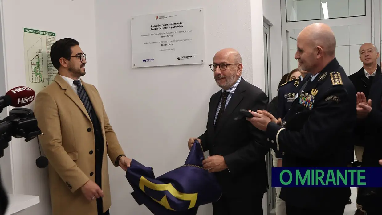 Entroncamento inaugura a tão esperada nova esquadra da PSP