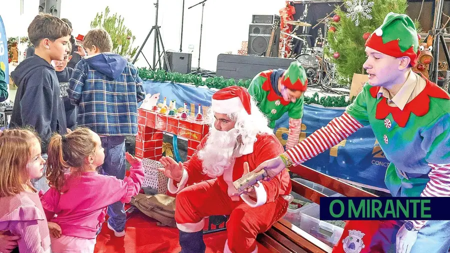O Mercadinho de Natal em Alcobertas foi um sucesso