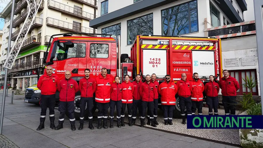 Bombeiros de Fátima recebem novo veículo de apoio operacional