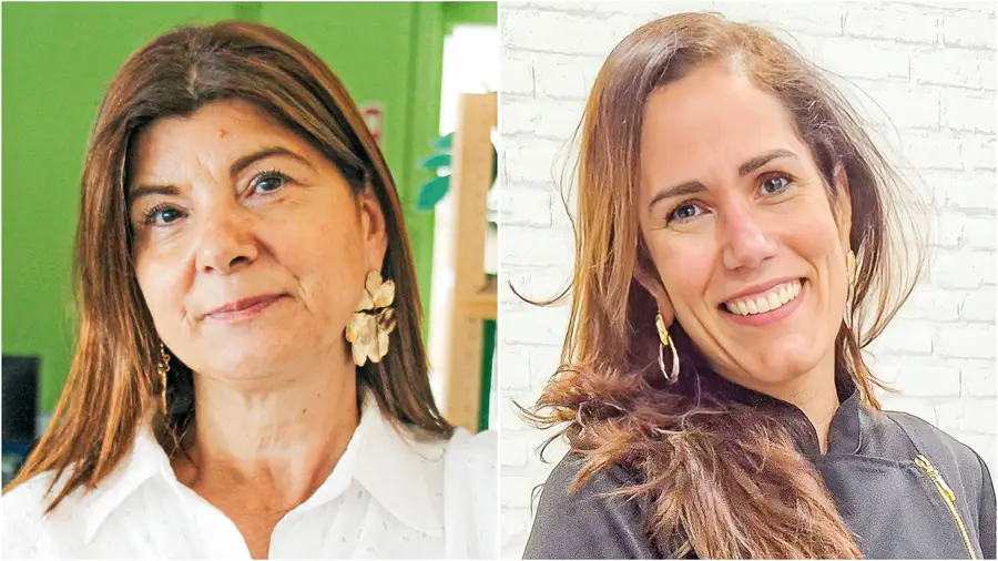 Rufina Costa e Catarina Farias