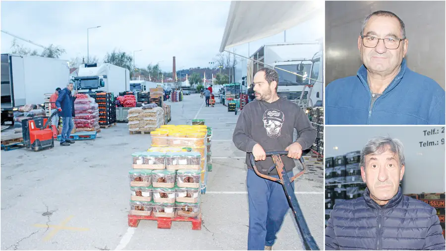 Vendedores satisfeitos com regresso da feira grossista ao Mercado Municipal de Tomar