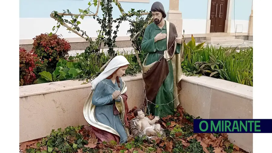 Figuras roubadas do presépio de Pernes ainda não apareceram