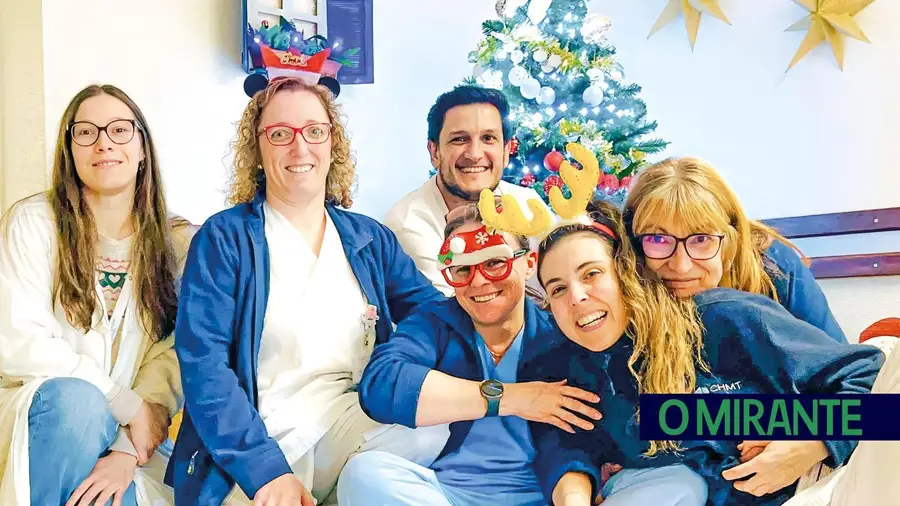 Muitos profissionais da saúde trabalharam na noite de consoada