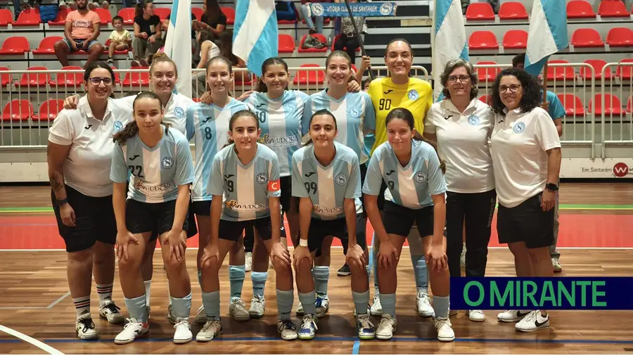 Juniores femininas do Vitória de Santarém entre as 16 melhores do país no futsal