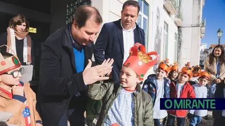 Crianças cantaram as Janeiras em Coruche