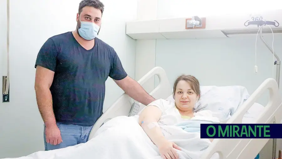 Guilherme foi o primeiro bebé de 2026 a nascer no Hospital de Santarém