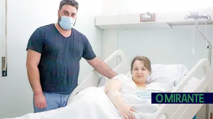 Guilherme foi o primeiro bebé de 2026 a nascer no Hospital de Santarém