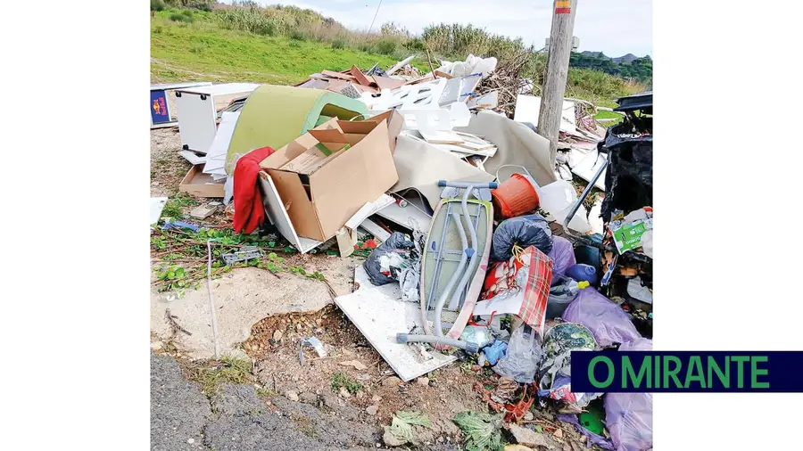 Verdelha do Ruivo é um vazadouro de lixo e município avalia soluções