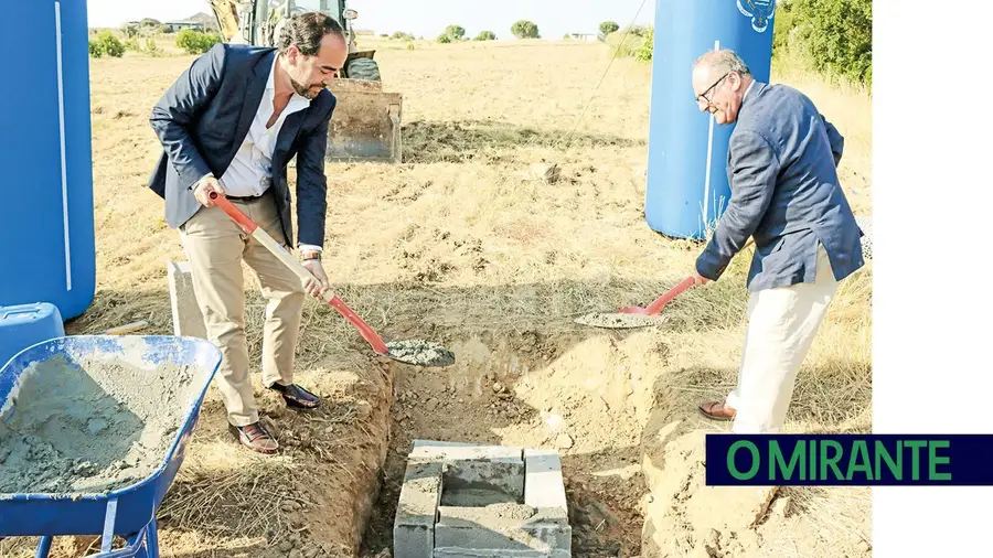 Chuva empata construção da Academia do Futebol em Santarém