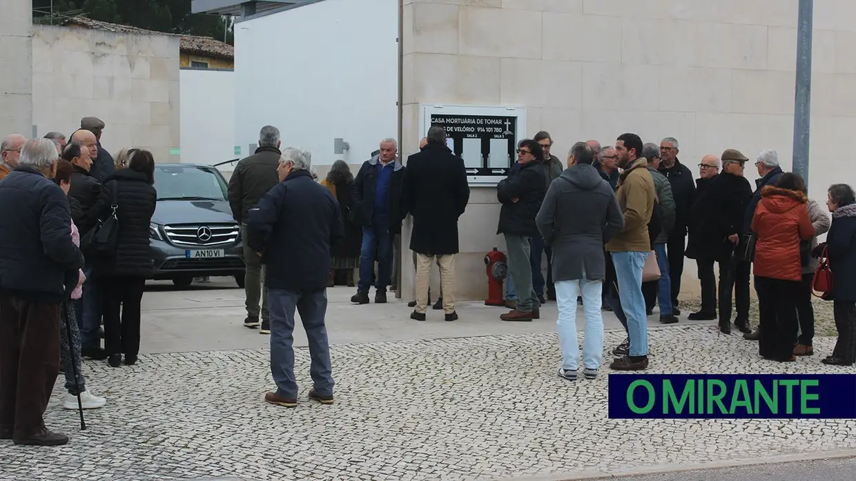 O último adeus a Zeca Pereira em Tomar