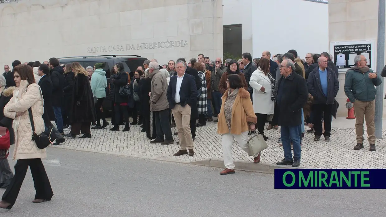 O último adeus a Zeca Pereira em Tomar