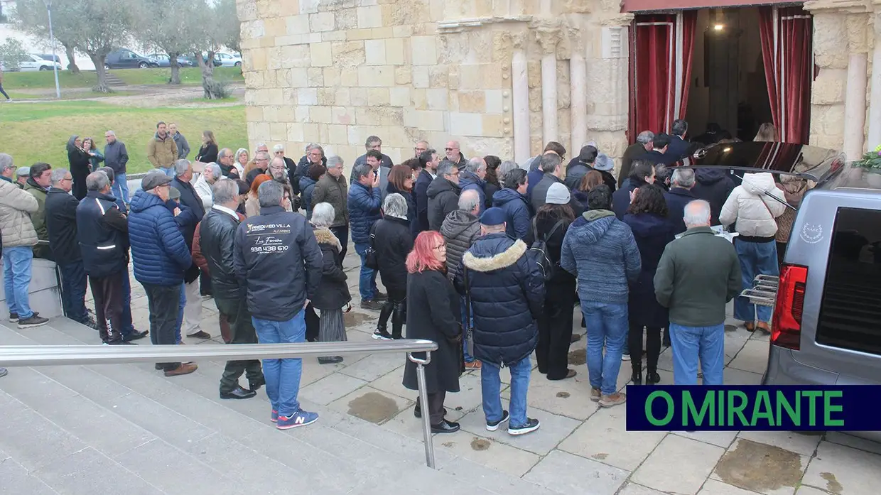 O último adeus a Zeca Pereira em Tomar