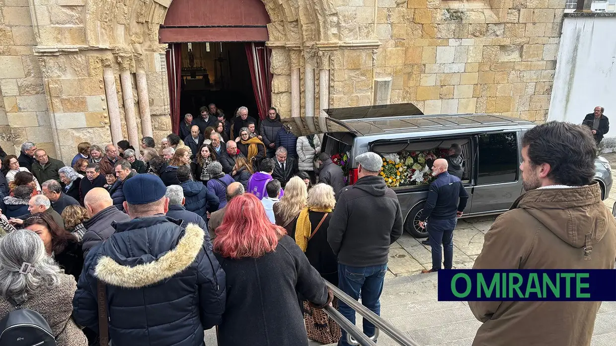 O último adeus a Zeca Pereira em Tomar