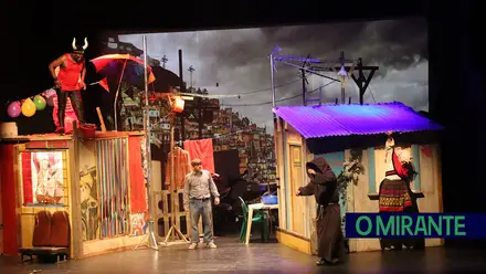 Rui Madeira regressou a Santarém com a Companhia de Teatro de Braga