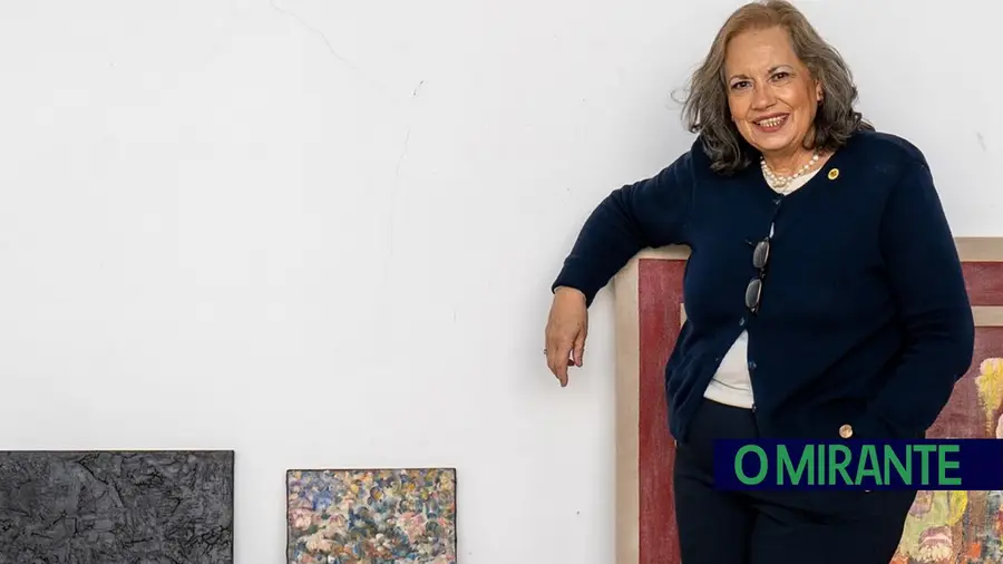 Pintura de Alice Reis para ver em Santarém