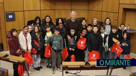 Alunos de Ourém foram conhecer o trabalho autárquico