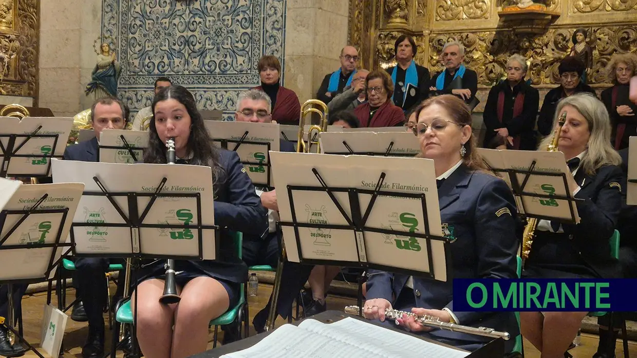 Música coral e filarmónica juntaram-se em Samora Correia