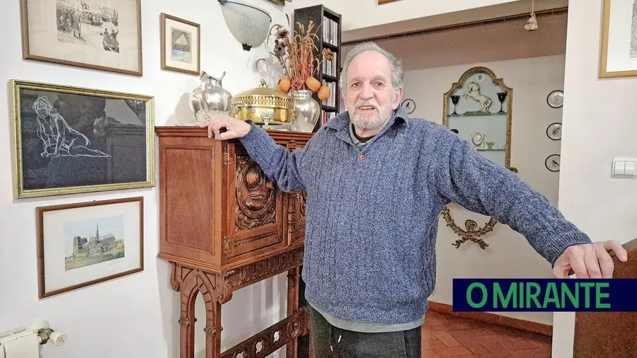 A vida de António José Souza Dias cruza a medicina com a criação artística