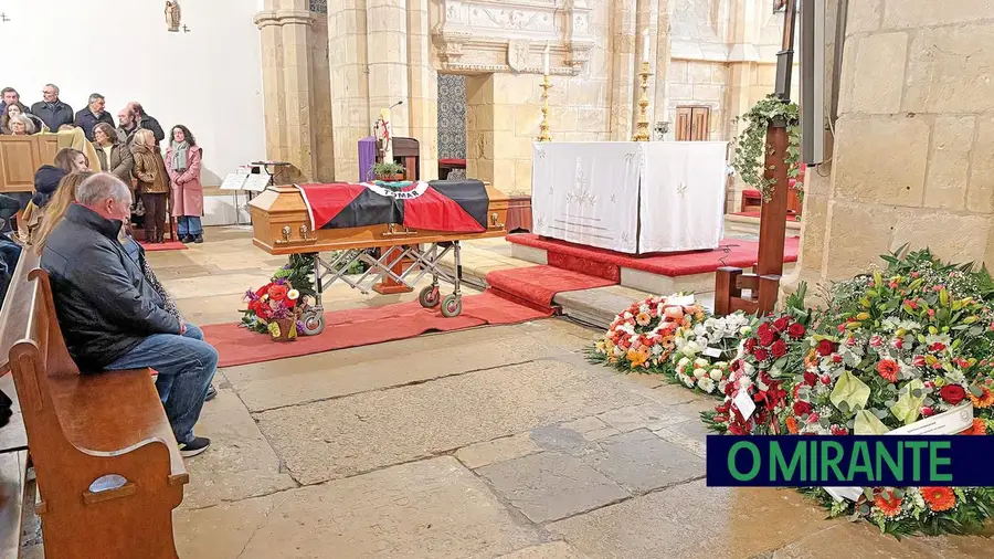 Emoção no último adeus a Zeca Pereira em Tomar