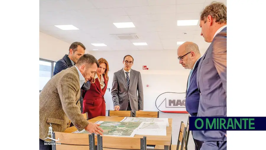 Ministro das Infraestruturas visitou Benavente no âmbito do novo aeroporto