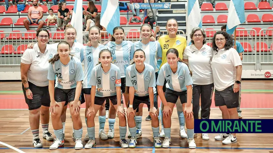 Juniores femininas do Vitória de Santarém entre as 16 melhores do país no futsal