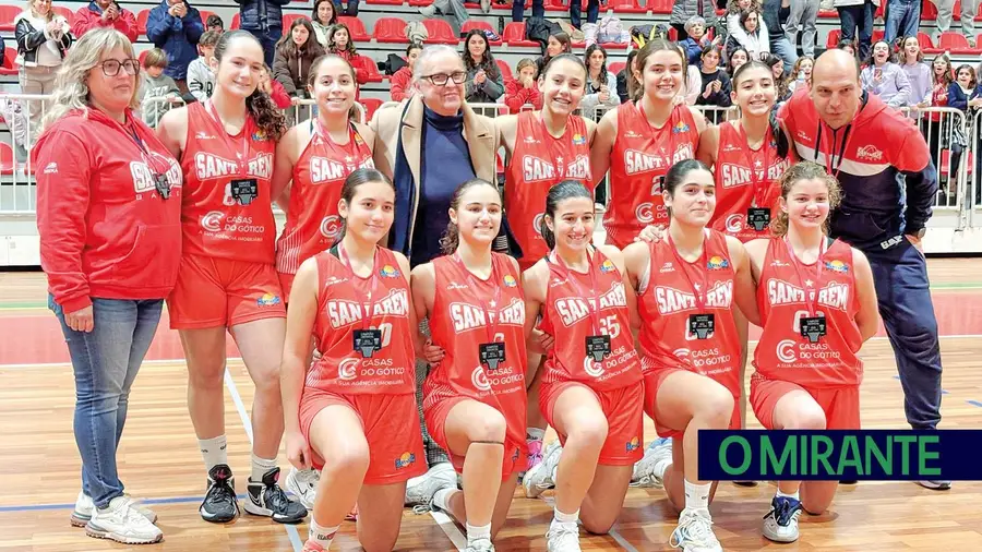 Santarém Basket campeão distrital em sub-18 feminino