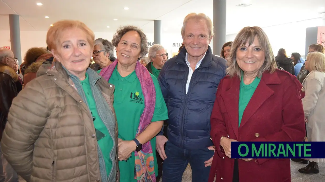 Universidade Sénior de Benavente assinala 17.º aniversário com tarde cultural em Samora Correia