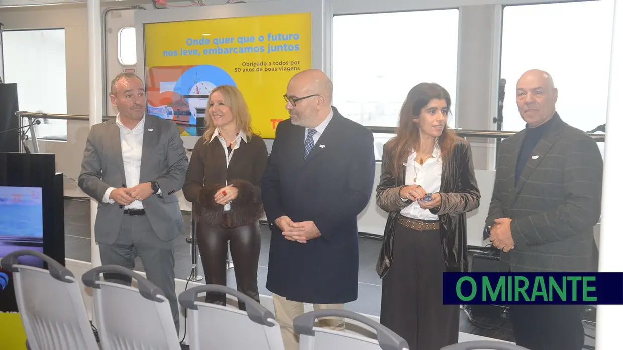 Transtejo Soflusa celebrou 50 anos a unir as margens do Tejo