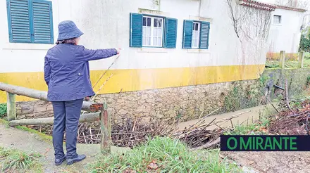Moradora de Barbas volta a alertar para risco de cheias na ribeira das Ceroulas