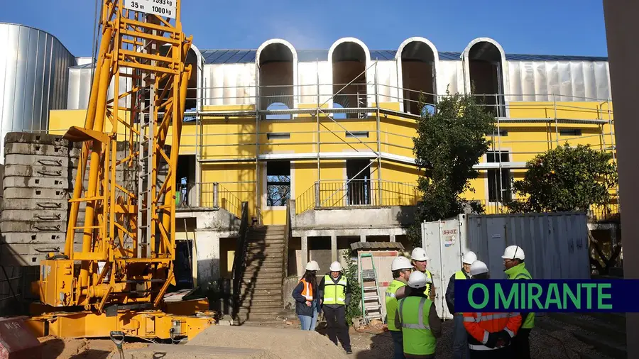 Requalificação de antiga moagem de Rio Maior em bom ritmo após começo atribulado