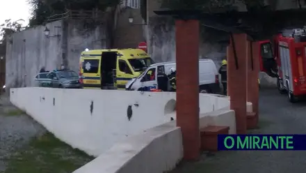 Muro evitou que carrinha caísse ao Tejo em Constância