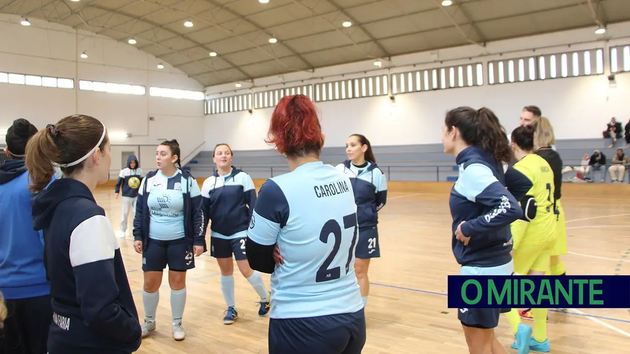Azinhaga viveu a emoção da liga de futebol feminino