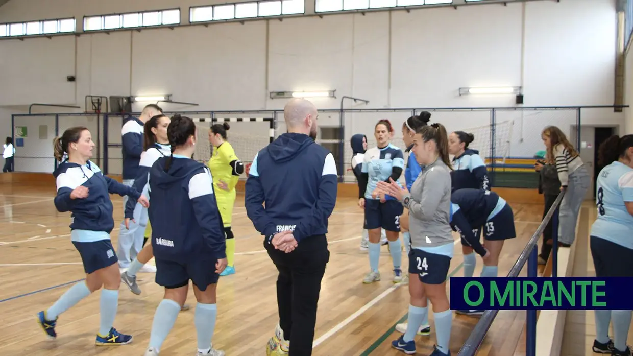 Azinhaga viveu a emoção da liga de futebol feminino