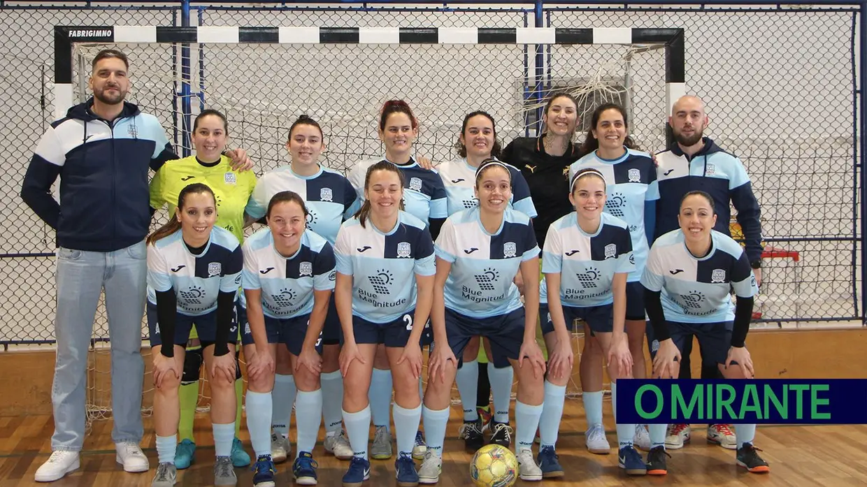 Azinhaga viveu a emoção da liga de futebol feminino