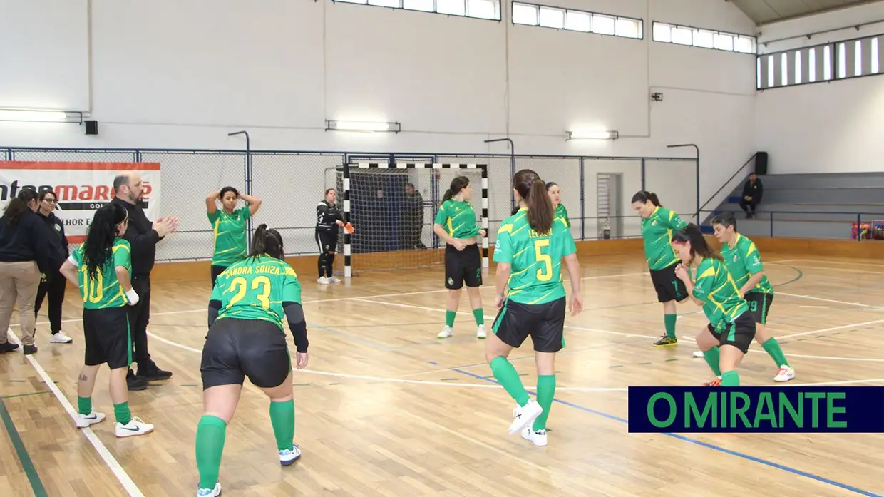 Azinhaga viveu a emoção da liga de futebol feminino