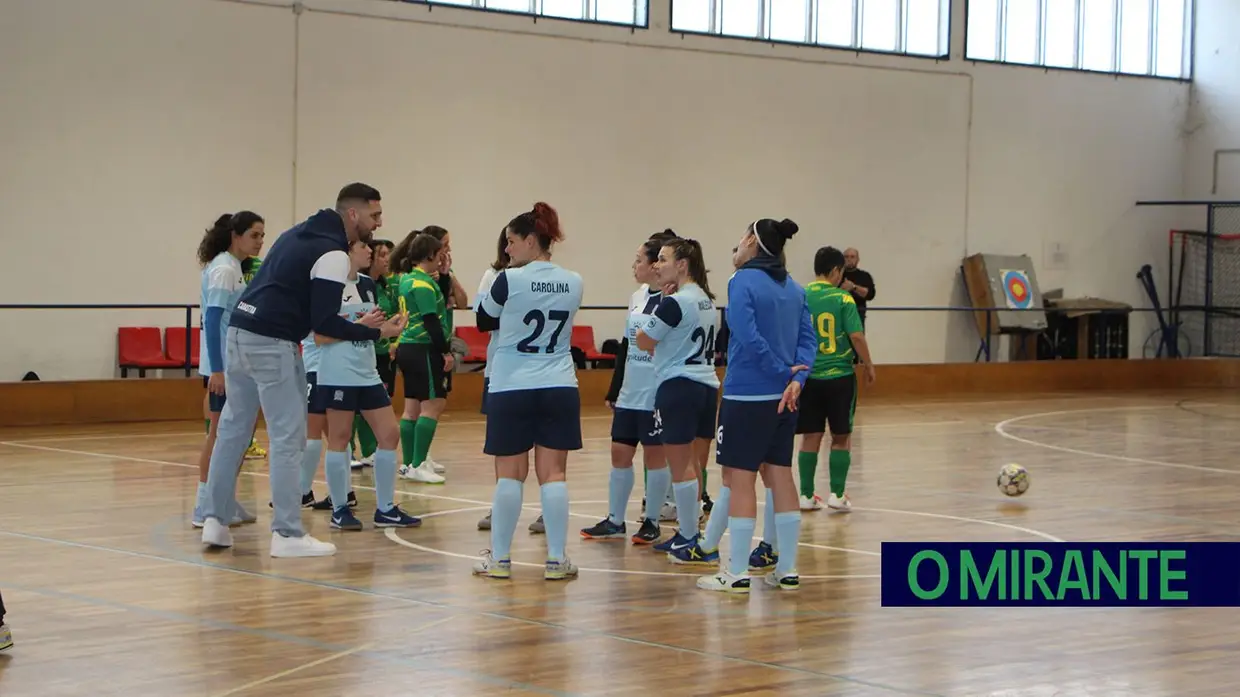 Azinhaga viveu a emoção da liga de futebol feminino