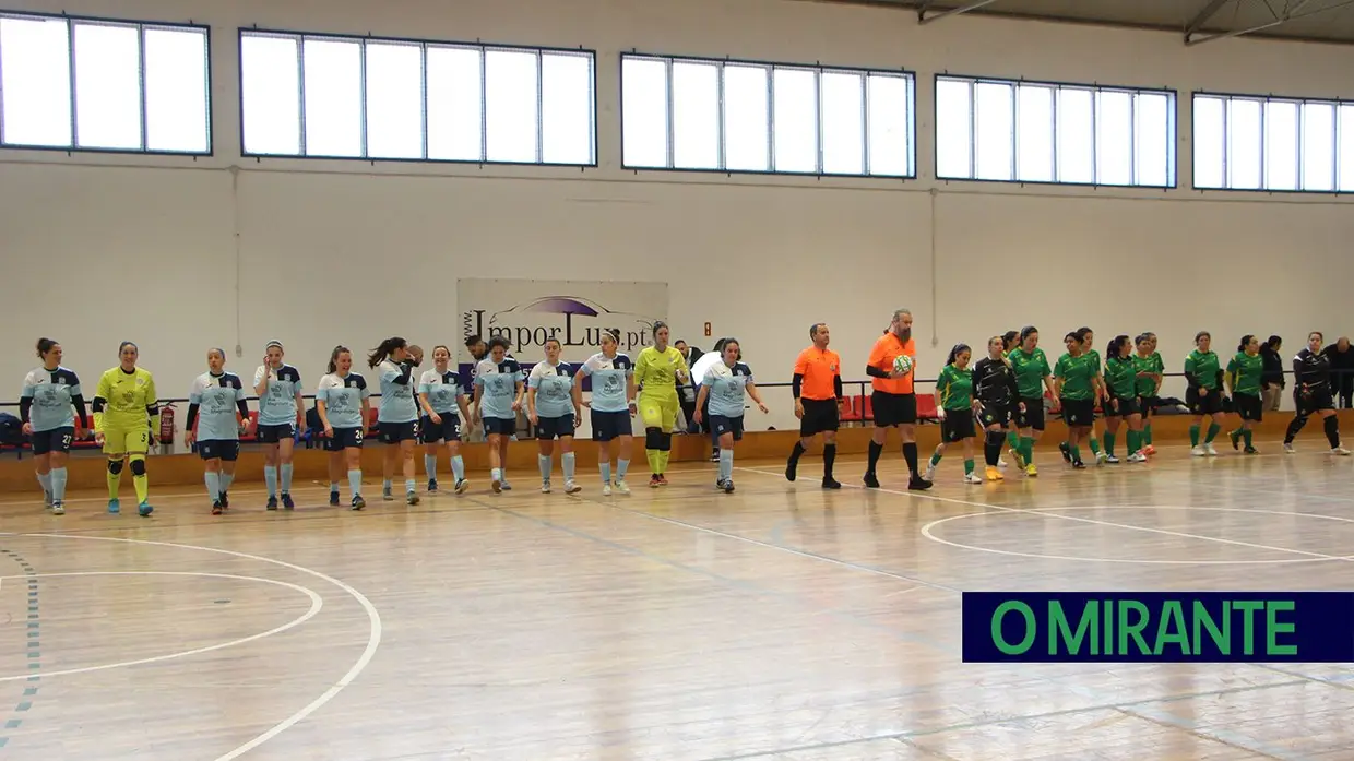 Azinhaga viveu a emoção da liga de futebol feminino