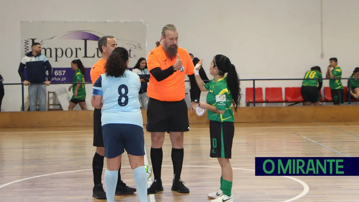 Azinhaga viveu a emoção da liga de futebol feminino