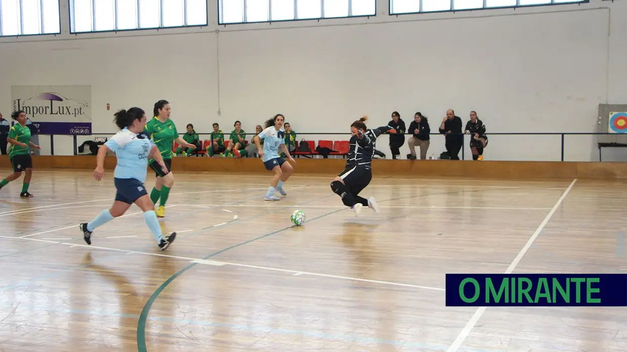 Azinhaga viveu a emoção da liga de futebol feminino