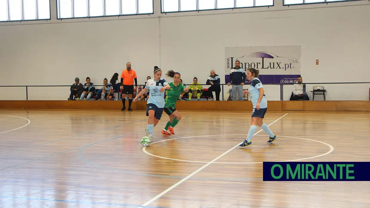 Azinhaga viveu a emoção da liga de futebol feminino