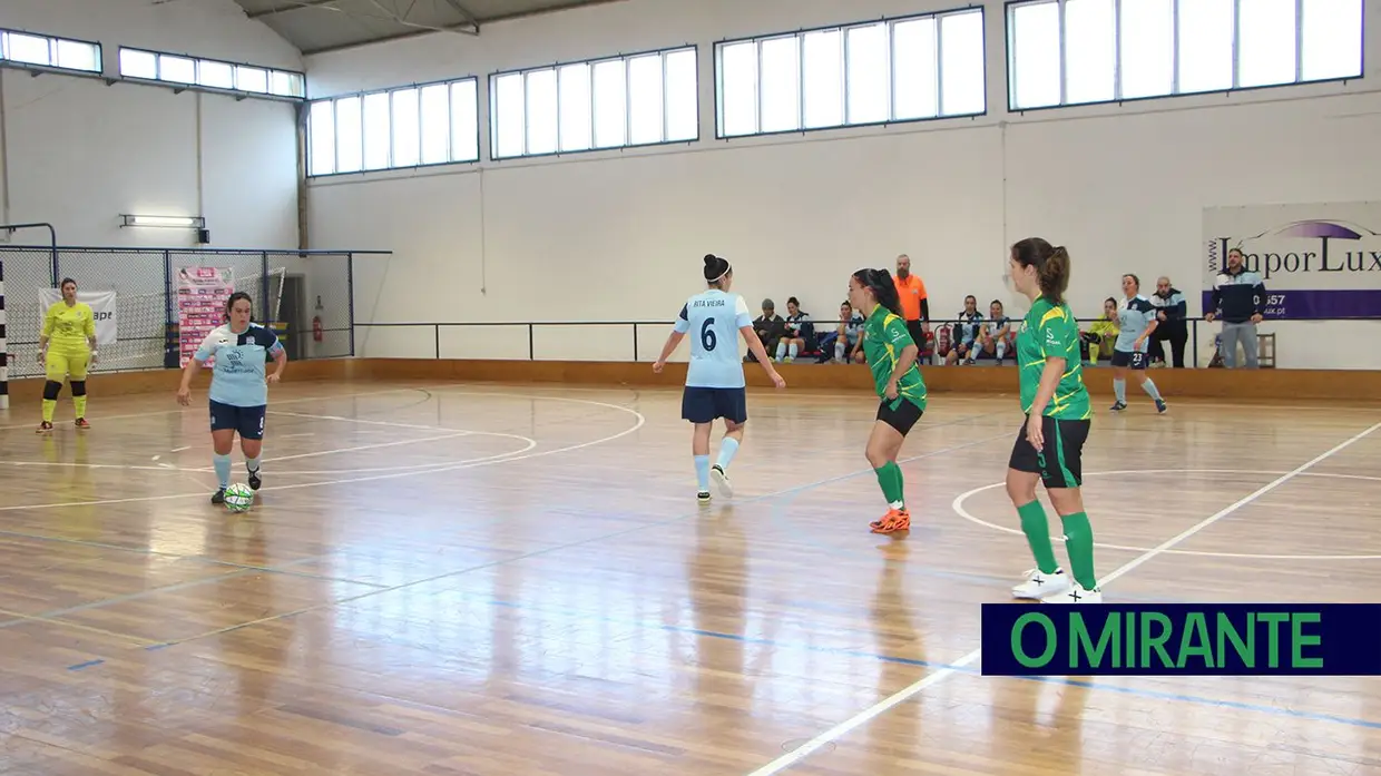 Azinhaga viveu a emoção da liga de futebol feminino