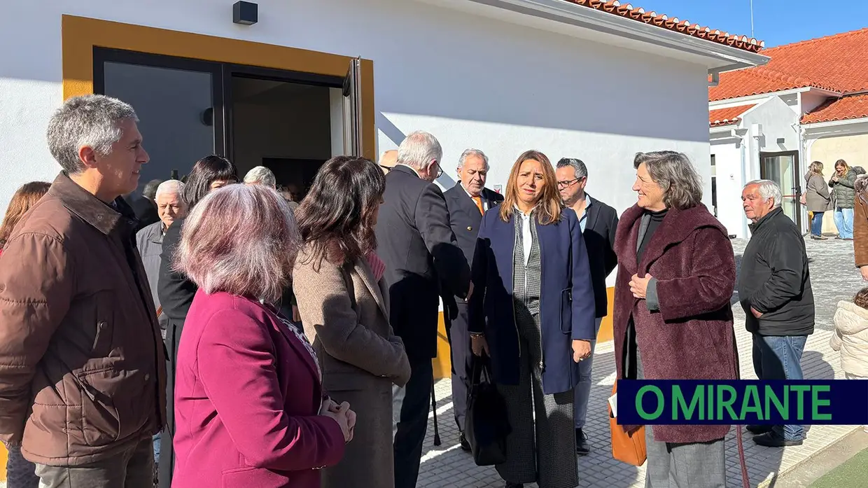 Nova estrutura residencial para idosos de 2,5 milhões de euros inaugurada em Glória do Ribatejo