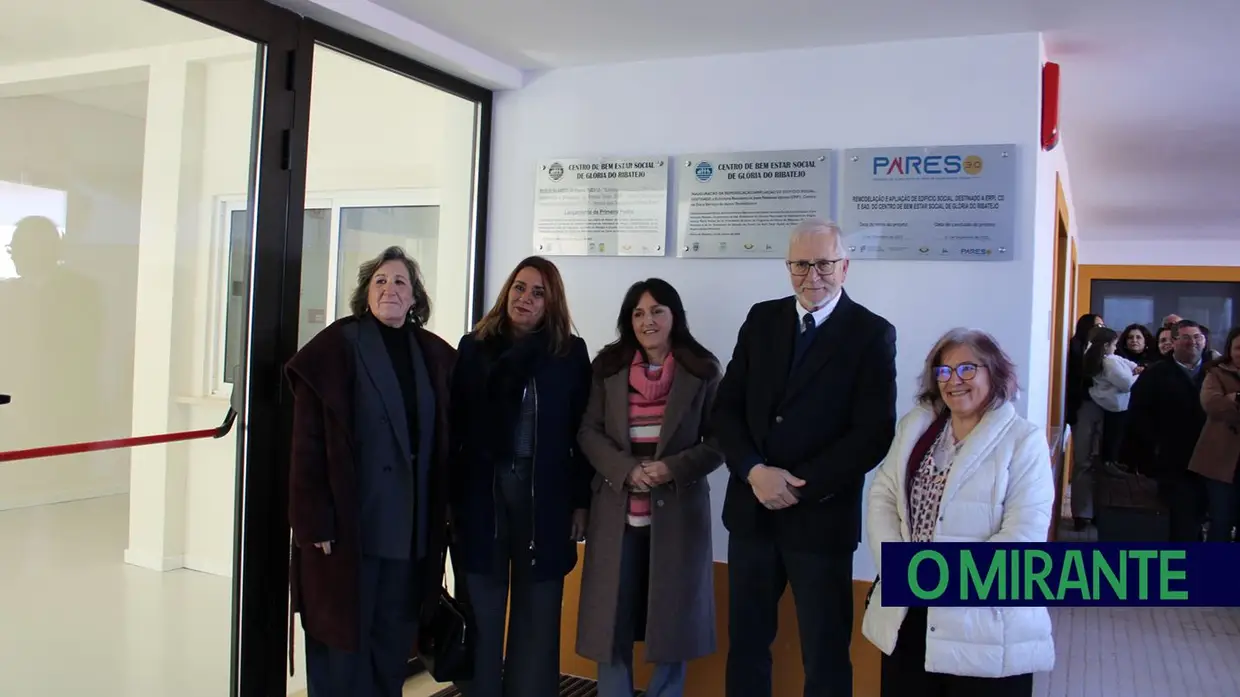 Nova estrutura residencial para idosos de 2,5 milhões de euros inaugurada em Glória do Ribatejo