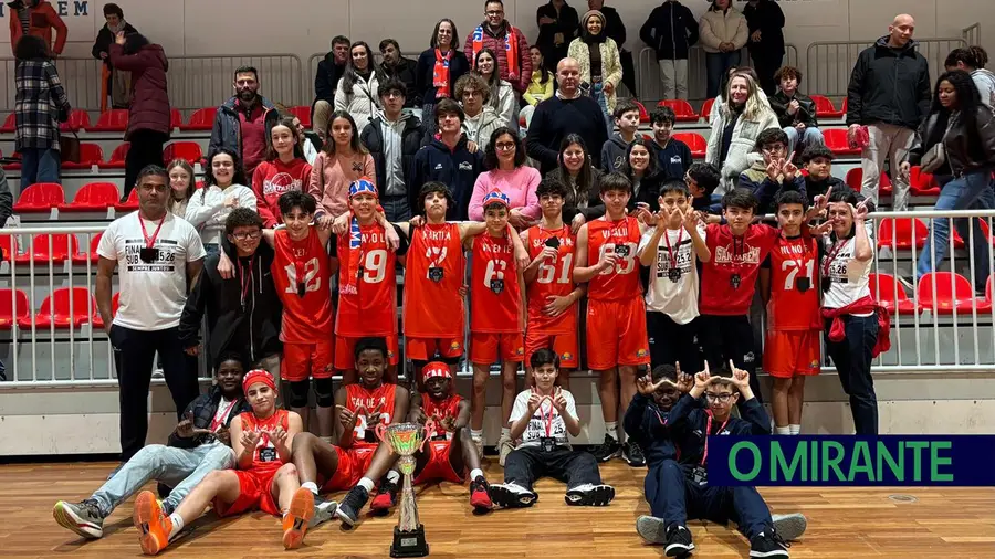 Santarém Basket campeão distrital de sub-14 masculinos