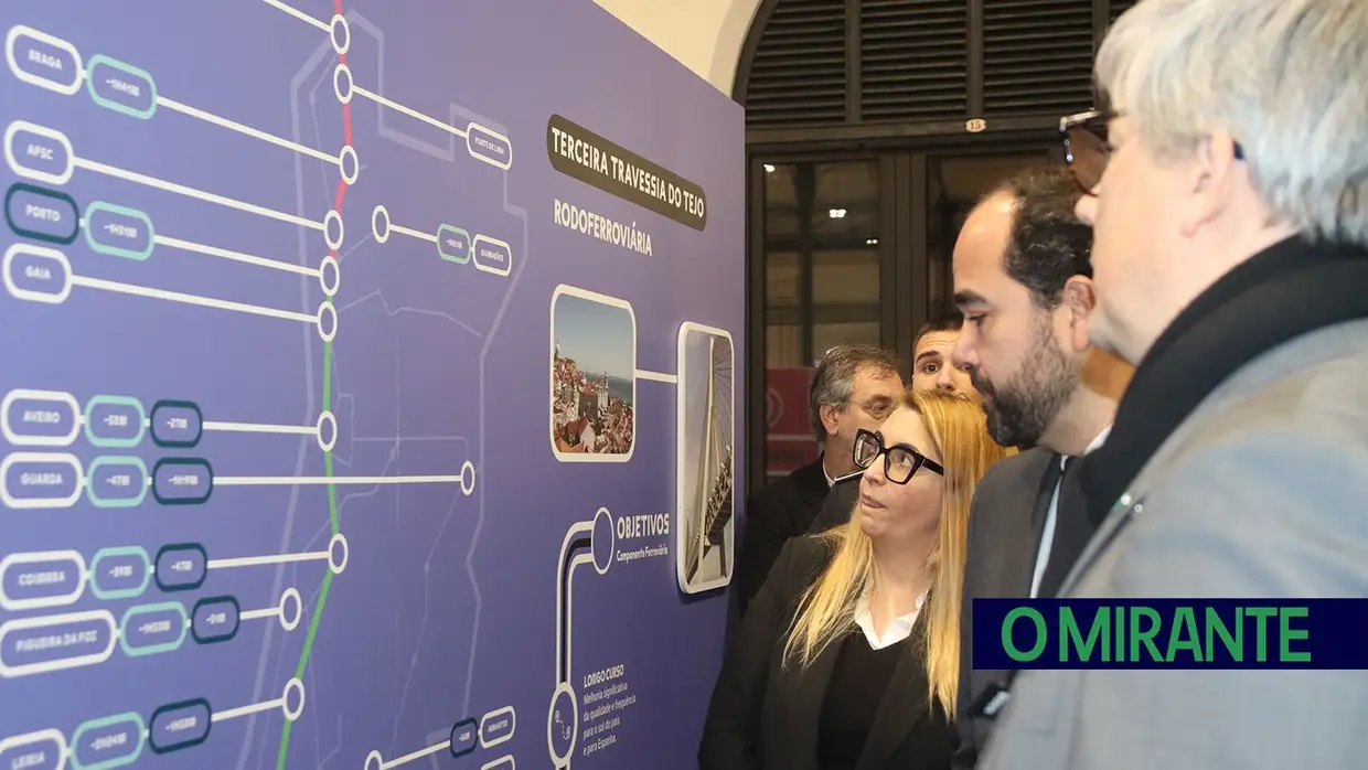 Mercado de Santarém recebe exposição da Infraestruturas de Portugal