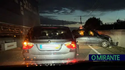 Despiste em Alpiarça provoca um ferido