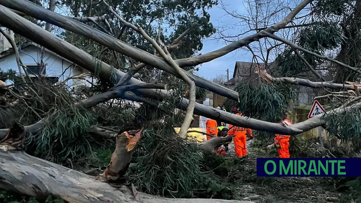 Madrugada trágica em toda a região por causa da depressão Kristin